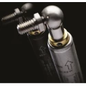 RS PRO Stainless Steel Gas Strut with Ball & Socket Joint 880mm Extended Length 400mm Stroke SXV4101000010