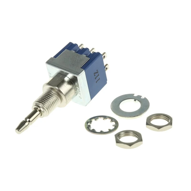 Honeywell Technologies 8N Series Miniature Push Button Switch Panel Mount Red DPDT IP67 8N2021-Z