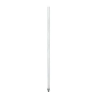 Patlite Silver Aluminium Threaded Pole M22 x 1.5 Thread Size 1000mm Height Indoor Mounting POLE22-1000AT