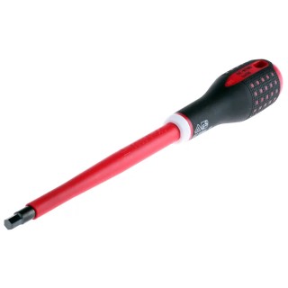 Bahco Hexagon Screwdriver 6 mm Tip 150 mm Blade VDE 1000V Insulated Bi-Material Handle BE-8706S