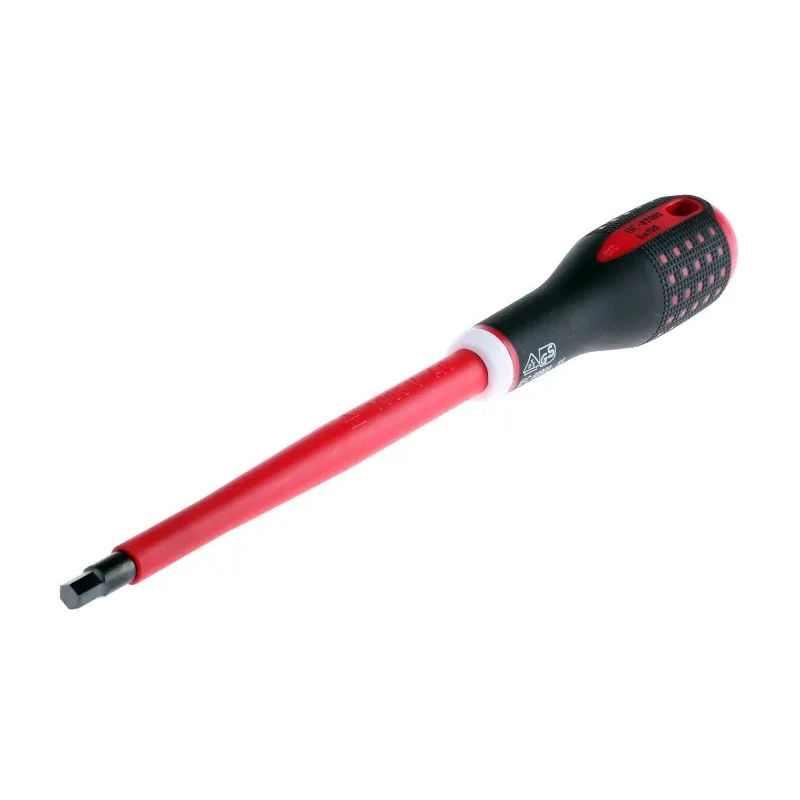 Bahco Hexagon Screwdriver 6 mm Tip 150 mm Blade VDE 1000V Insulated Bi-Material Handle BE-8706S