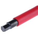 Bahco Hexagon Screwdriver 6 mm Tip 150 mm Blade VDE 1000V Insulated Bi-Material Handle BE-8706S
