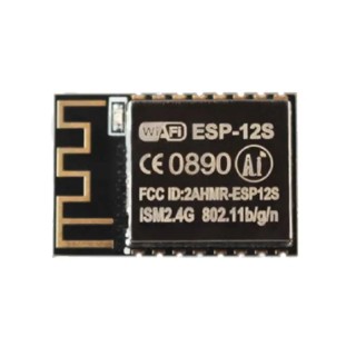 RF Solutions 3.6V WiFi Module 802.11 b/g/n with 4Mbyte Flash, 13 GPIO Pins, ESP8266 SOC ESP-12S