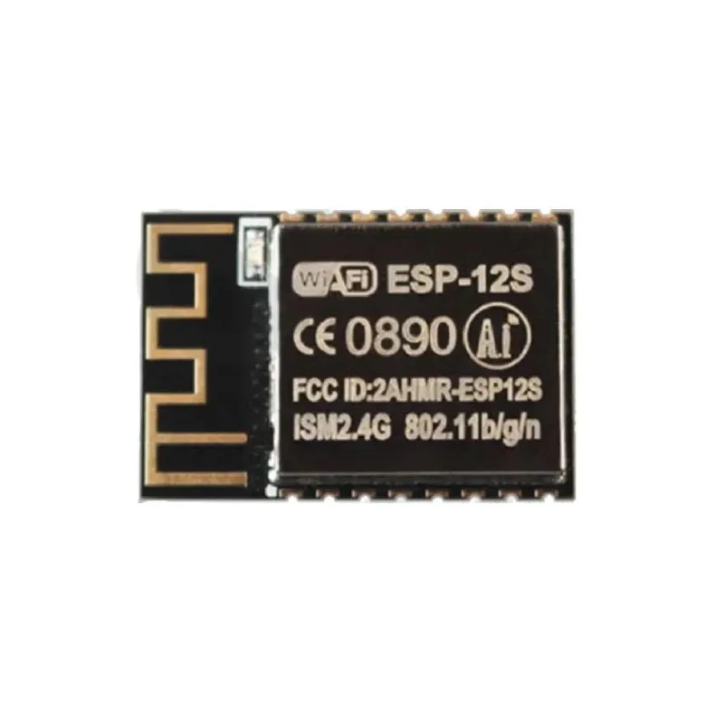 RF Solutions 3.6V WiFi Module 802.11 b/g/n with 4Mbyte Flash, 13 GPIO Pins, ESP8266 SOC ESP-12S