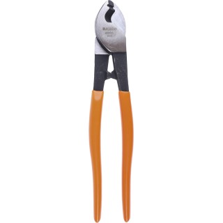 Bahco ESD Safe Straight Cable Cutter, Stainless Steel Jaw, Polyvinyl Chloride Handle, 240mm Overall Length 2233D -240