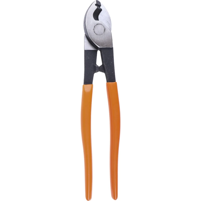 Bahco ESD Safe Straight Cable Cutter, Stainless Steel Jaw, Polyvinyl Chloride Handle, 240mm Overall Length 2233D -240