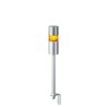 Patlite LR6 Series Signal Tower Buzzer with 1 LED Light 24V AC/DC Pole Mount LR6-102LJBU-Y