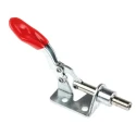 RS PRO 16.9 mm x 17 mm Stainless Steel Toggle Clamp Chrome Finish 45 kg Holding Force 254-670