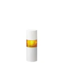 Patlite Amber Signal Tower Buzzer 1 Light 24V DC Direct Mount LR6-102WJBW-Y