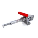 RS PRO 16.9 mm Push Pull Toggle Clamp Stainless Steel Chrome Finish 45kg Holding Force 254-721