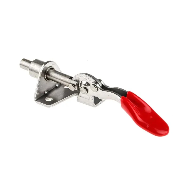 RS PRO 16.9 mm Push Pull Toggle Clamp Stainless Steel Chrome Finish 45kg Holding Force 254-721