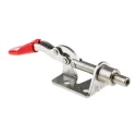 RS PRO 16.9 mm Push Pull Toggle Clamp Stainless Steel Chrome Finish 45kg Holding Force 254-721