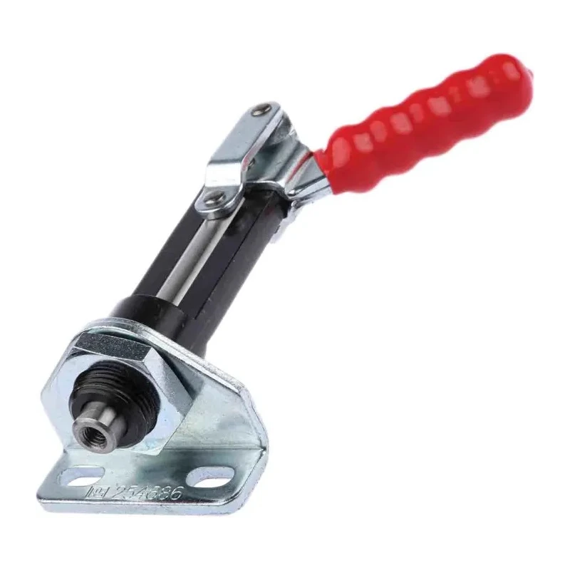 RS PRO Push Pull Toggle Clamp 21 mm Jaw Opening 32 mm Jaw Depth 250 kg Holding Force Chrome Mild Steel 254-686