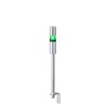 Patlite Signal Tower with Buzzer 24V DC, 1 Light Elements, LR4 Series LR4-102LJBU-G