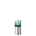 Patlite Green Signal Tower Buzzer 24V DC, 1 Light, Direct Mount LR6-102WJNU-G