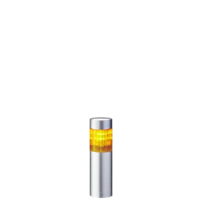 Patlite LR4 Series Clear, White, Red, Blue, Amber, Green Signal Tower No Sounder Component 1 Light 24V DC LR4-102WJNU-Y