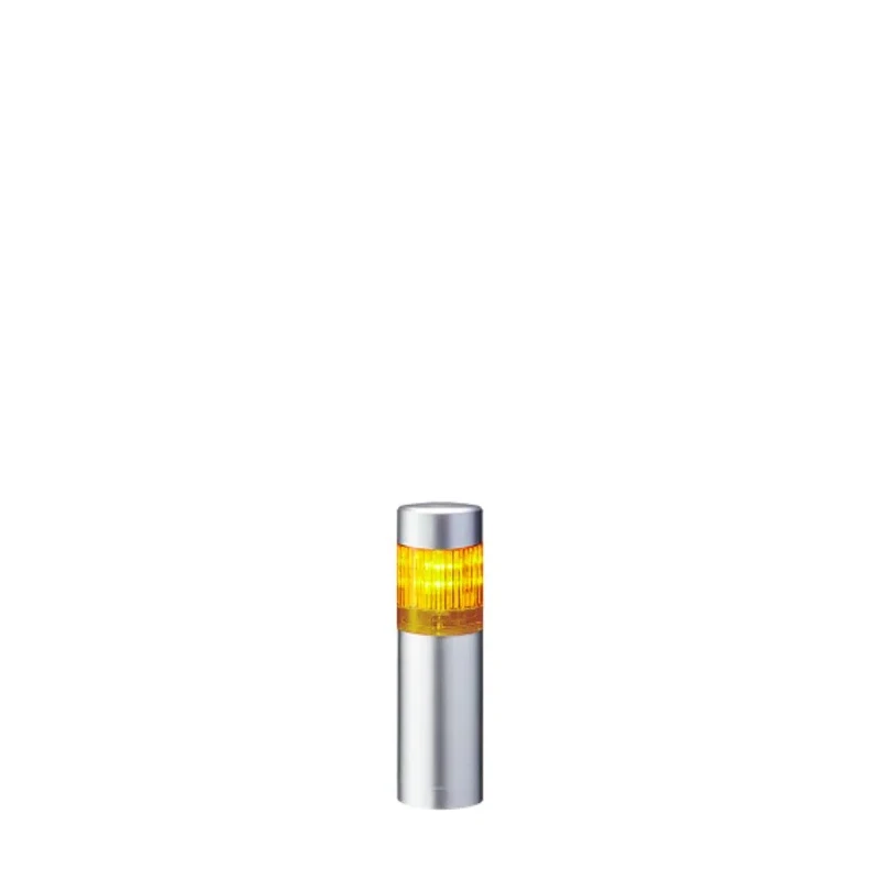 Patlite LR4 Series Clear, White, Red, Blue, Amber, Green Signal Tower No Sounder Component 1 Light 24V DC LR4-102WJNU-Y