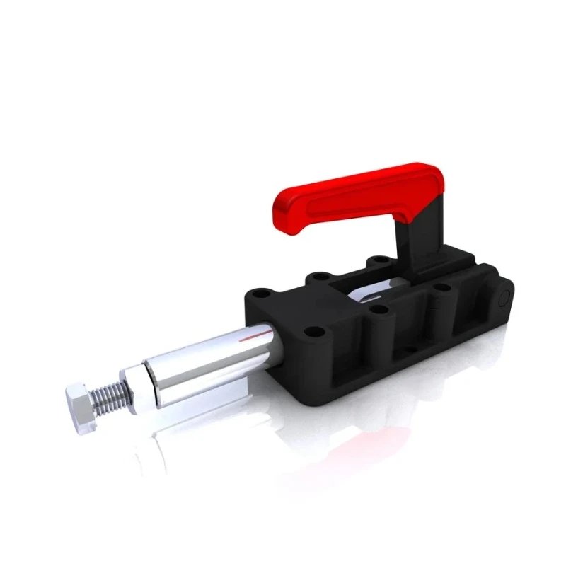 RS PRO 50 mm x 51 mm Heavy Duty Push Pull Toggle Clamp Cast Steel Chrome Finish 1200kg Holding Force 254-939