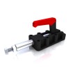 RS PRO 50 mm x 51 mm Heavy Duty Push Pull Toggle Clamp Cast Steel Chrome Finish 1200kg Holding Force 254-939