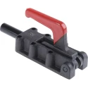 RS PRO 50 mm x 51 mm Heavy Duty Push Pull Toggle Clamp Cast Steel Chrome Finish 1200kg Holding Force 254-939