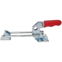 RS PRO Hook Type Toggle Clamp, Steel, Chrome Finish, 70 mm Jaw Opening x 12 mm Jaw Depth, 200 daN Holding Force, 36 254-866