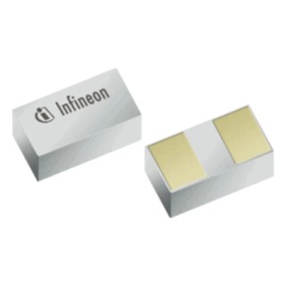 Infineon 1-Element Bi-Directional TVS Diode 45 W, 2-Pin WLL-2-1 ESD200B1CSP0201XTSA1
