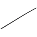 RS PRO Heat Shrink Tubing Polyolefin Flame Retardant Black 1.6mm Sleeve Diameter 1.2m Length 2:1 Shrink CGPT-1.6/0.8-0-STK
