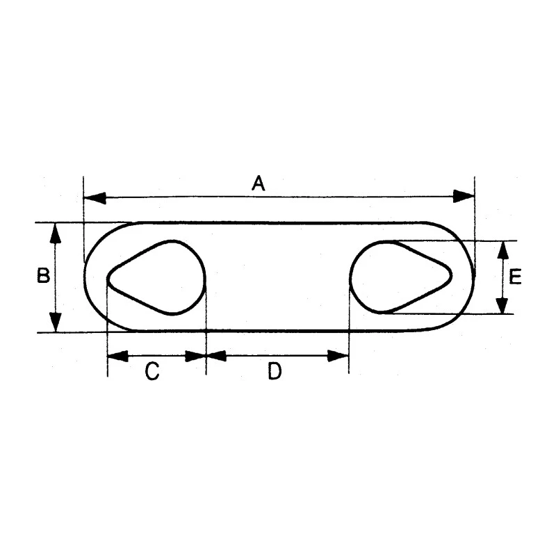 SES Sterling Slide-On Cable Marker Polyethylene Terephthalate Material -40°C to 125°C Temperature Range 07380032001