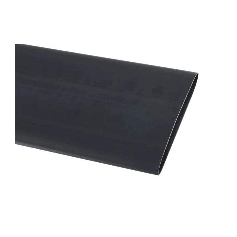 RS PRO Black Heat Shrink Tubing 38 mm Sleeve Diameter x 1.2m Length 2:1 Shrink Ratio CGPT-38/19-0