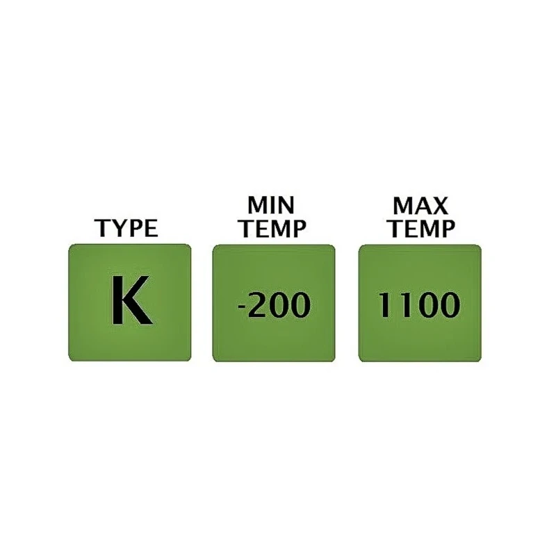 RS PRO K General Temperature Probe 1000 mm Length 6 mm Diameter 1100 °C Max 255-588