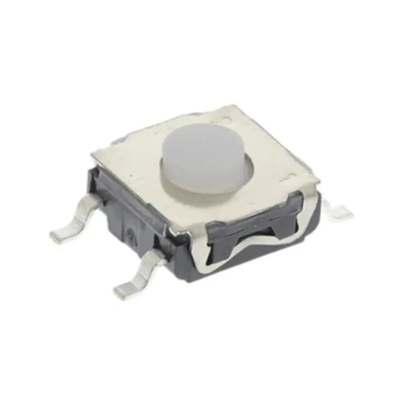 C & K IP67 White Tactile Switch 0.6 mm Actuator Length SPST 50mA 32 V dc Surface Mount KSC241G LFS