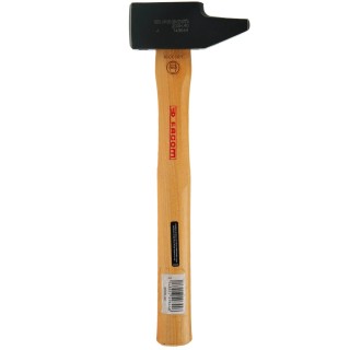 Facom Steel Head Engineer Hammer with Hickory Wood Handle, 1 kg 200H.40PB