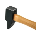 Facom Steel Head Engineer Hammer with Hickory Wood Handle, 1 kg 200H.40PB