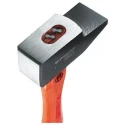 Facom Steel Head Engineer Hammer with Hickory Wood Handle 1.9kg, 360mm Overall Length 200H.50PB