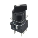 Idec LB Series Illuminated Push Button Switch, Maintained Operation, 16 mm Cutout, DPDT, IP65 Rated, 30 V DC LB1S-2LT6