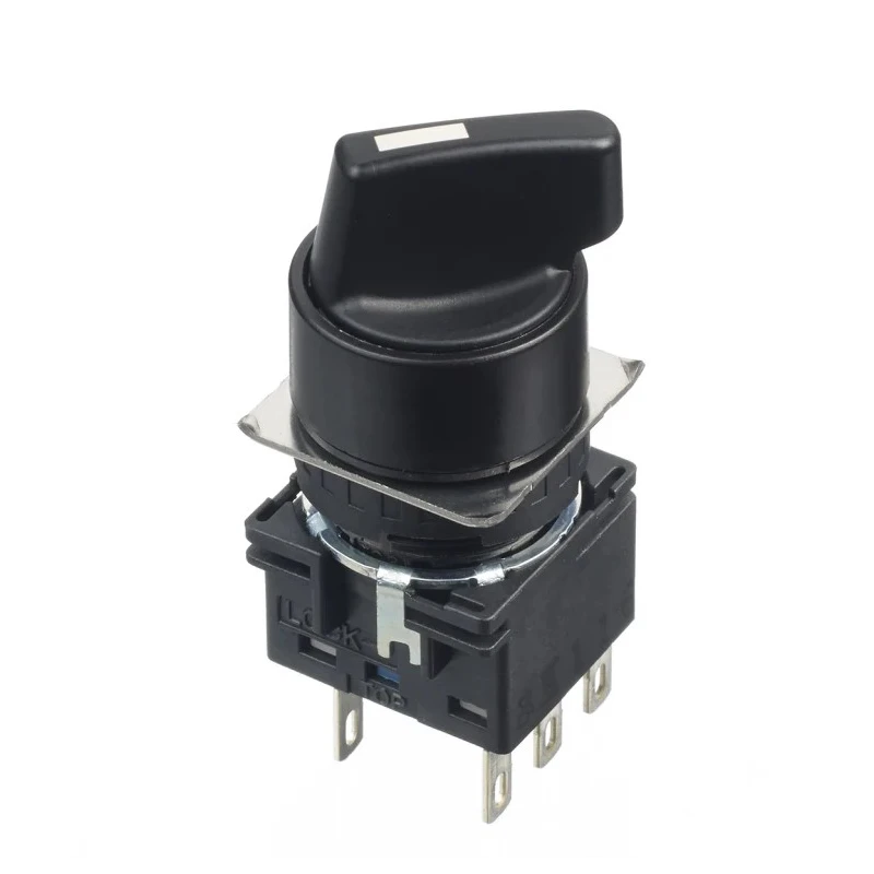 Idec LB Series Illuminated Push Button Switch, Maintained Operation, 16 mm Cutout, DPDT, IP65 Rated, 30 V DC LB1S-2LT6