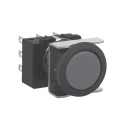 Idec LB Series Illuminated Momentary Push Button Switch, 16 mm Cutout, DPDT, IP65, 30 V dc 125 V ac LB6B-M1T6B