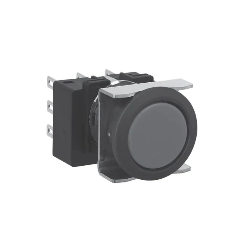 Idec LB Series Illuminated Momentary Push Button Switch, 16 mm Cutout, DPDT, IP65, 30 V dc 125 V ac LB6B-M1T6B