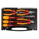 RS PRO 7 Piece Electrician Tool Kit with Case VDE/1000V Approved 473-350