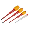 RS PRO 7 Piece Electrician Tool Kit with Case VDE/1000V Approved 473-350