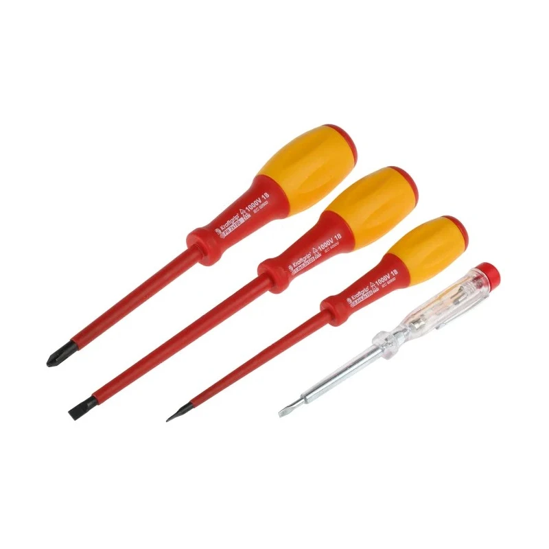 RS PRO 7 Piece Electrician Tool Kit with Case VDE/1000V Approved 473-350