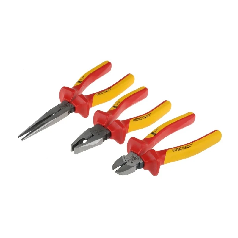 RS PRO 7 Piece Electrician Tool Kit with Case VDE/1000V Approved 473-350