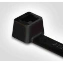 HellermannTyton Cable Tie Non-Releasable 200 mm x 4.6 mm Black Polyamide 66 111-05000 T50R-PA66-BK