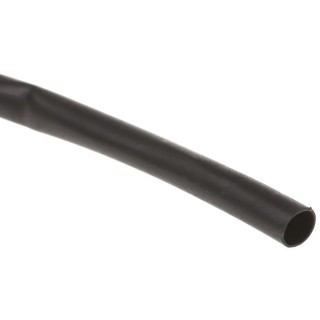 TE Connectivity Heat Shrink Tubing Black 3.2 mm Sleeve Diameter x 10 m Length 2:1 Shrink Ratio Polyolefin LSTT-R-3.2-0