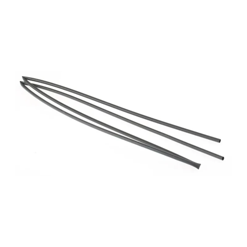 TE Connectivity Heat Shrink Tubing Black 3.2 mm Sleeve Diameter 1.2 m Length 2:1 Shrink Ratio RNF-100-1/8-0-STK