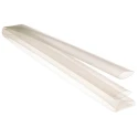 TE Connectivity Clear Heat Shrink Tubing Polyolefin Sleeve 25.4 mm Dia x 1.2 m Length 2:1 Ratio RNF-100-1-X-STK