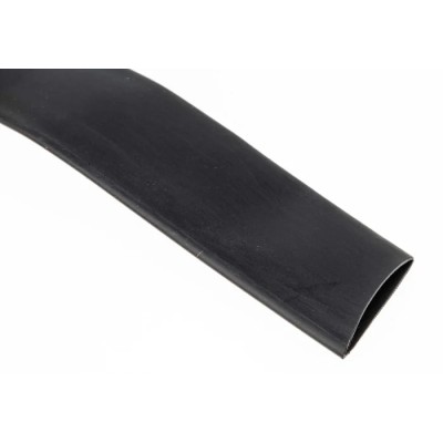 TE Connectivity Heat Shrink Tubing Black 12.7 mm Sleeve Diameter x 6m Length 2:1 Ratio CGPT-R-12.7-0