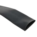 TE Connectivity Halogen Free Heat Shrink Tubing Black 19 mm Sleeve Diameter 5m Length 2:1 Shrink Ratio CGPT-R-19-0
