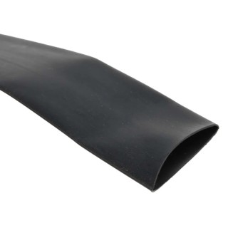 TE Connectivity Halogen Free Heat Shrink Tubing Black 19 mm Sleeve Diameter 5m Length 2:1 Shrink Ratio CGPT-R-19-0