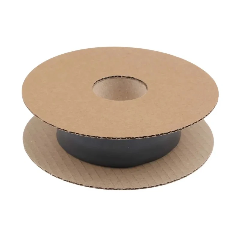 TE Connectivity Halogen Free Heat Shrink Tubing Black 19 mm Sleeve Diameter 5m Length 2:1 Shrink Ratio CGPT-R-19-0